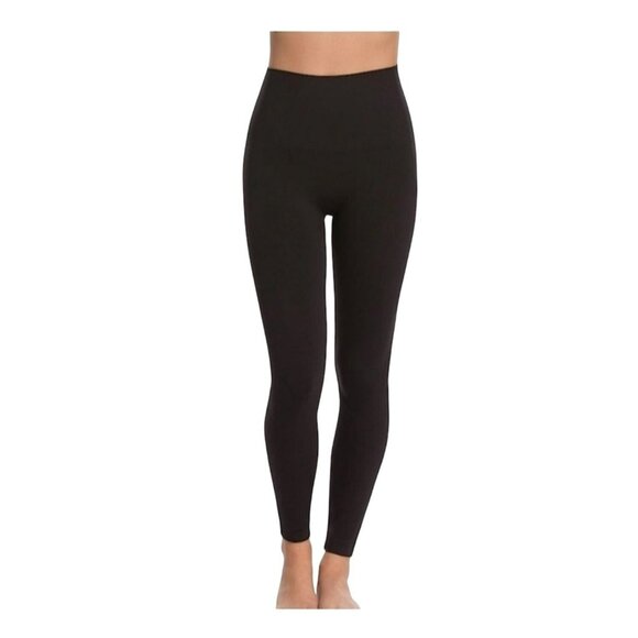 Spanx Womens S/P Black Ankle-Length Leggings - Picture 12 of 12